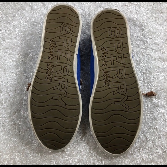 Sperry Blue Slip On Sneakers - Picture 5 of 5